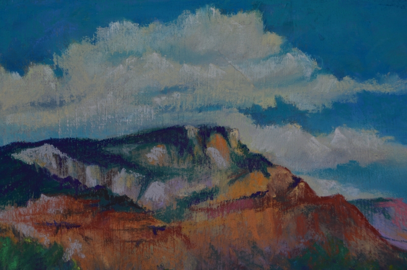 Palo Duro Canyon in October by artist Julia Fletcher